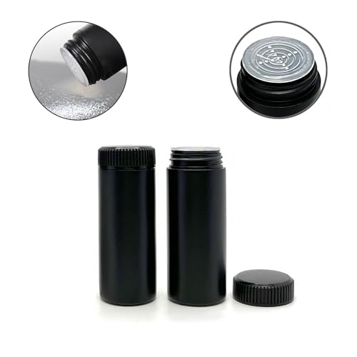 6 piezas botella de polvo plástico vacío 100ml con tapa miniatura 4