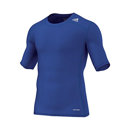adidas Herren T-shirt TF Base SS, Blau, S, 4056561913774