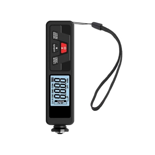 Calibrador de espesor de pintura para acero y zinc miniatura 1