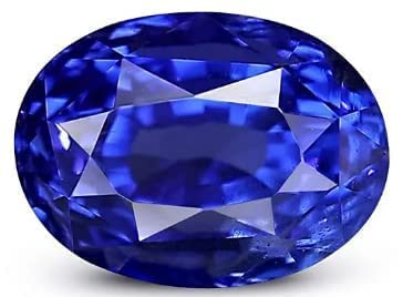 Saphir bleu naturel de 6,25 Ratti en pierre brute Neelam pour création de bijoux
