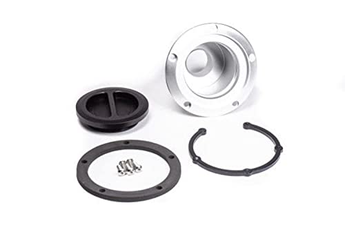 Llenador de combustible remoto de 1.5 pulgadas ventilado para tanques de gasolina de autos