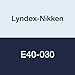 Lyndex-Nikken E40-030 Series ER40 Collet, 46 mm Length, 15/32" Size
