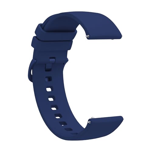 Image of ACM Watch Strap Silicone Belt 22mm compatible with Xiaomi Mi Watch Revolve Smartwatch Color Hook Band