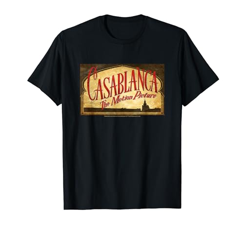 Casablanca Full Color Logo Camiseta