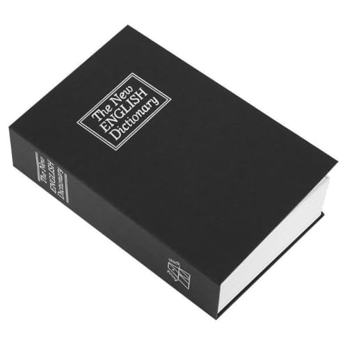 Xuodawer Coffre-Fort de Transfert avec Serrure à Combinaison, Boîte de Verrouillage Secrète en Métal, Boîte de Rangement D'Argent, Tirelire (S)