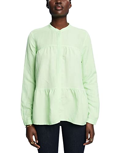ESPRIT Damen 033ee1f303 Bluse, 320/Citrus Green, M