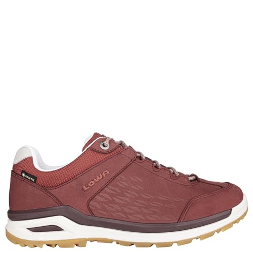 LOWA Halbschuh Locarno GTX LO Ws rotholz/Rose 38