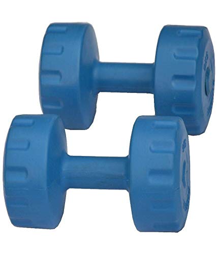 Simran Sports 1 Pair Set of 2 Kg Plastic Dumbbells