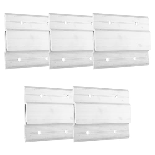 Image of 5pairs French Cleat Mirror Hanging Kit of Heavy Duty Hangers Wall Mount Brackets for Picture Frame