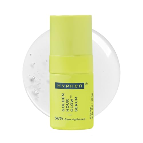 Hyphen Brightening Face Serum with 5% Niacinamide, 1% Alpha Arbutin & 25% Kakadu Plum | 20X Vitamin C for Glowing Winter Skin | Hydrating Serum for Dark Spots, Pigmentation & Dryness | All Skin Types – 15ml