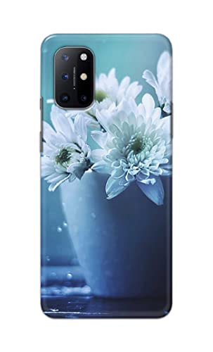 Image of PRINTFIDAA Flowers in The Glass On The Table Printed Designer Hard Back Case Cover for OnePlus 8T -(TI) MVN1002