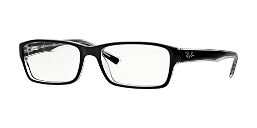 Ray Ban RX5169 Eyeglasses-2034 Black/Transparent-54mm