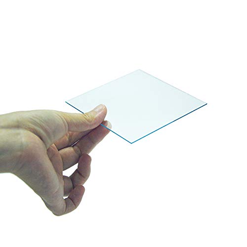 BMGIANT 30X30X2.2mm,10 ohm/sq, 60pcs Lab Transparent Conductive Fluorine Doped Tin Oxide (FTO) Coated Glass