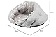 TRIXIE 36856 Kuschelhöhle Feder, grau