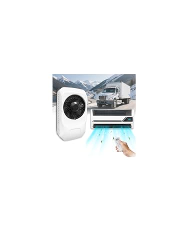 12V Rooftop RV Air Conditioner, 12 Volt DC RV AC Unit for Cooling, Compact & Efficient RV Air Conditioning for Trucks, Trailers, Campers, Vans, and More (12V, Cooling Only)