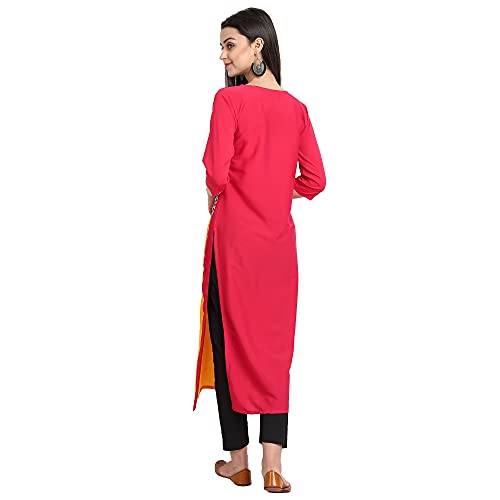 Image of Women's Crepe Straight Kurta