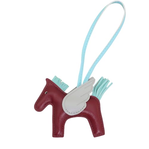 JINZHOUFZ Angel Pegasus bag hanging ornaments, cute Internet red pony pendant car keychain bag hanging ornaments ladies charm
