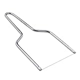 NOLITOY 2 Stück Teiliges Käsehobel Edelstahl mit Ergonomischem Griff Multifunktionaler Butter Käseschneider für Haushalt Restaurant und Bäckerei Rostfrei Einfach zu Lagern und Verwenden