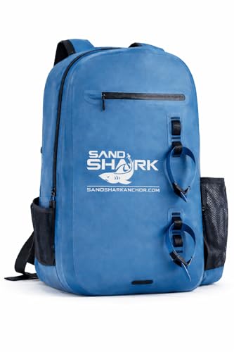 Mochila impermeable SandShark 25L – Mochila sumergible IP67 con cremallera hermética, carcasa TPU, funda para laptop – Bolsa seca impermeable para bote, playa, natación, viaje y deportes acuáticos miniatura 1