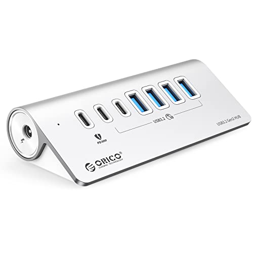 🔥Cosa si ottiene: ORICO USB 3.2 Hub x 1, 24V/3A adattatore di alimentazione x 1, manuale di istruzioni x 1, 0.5M cavo x 1. Se ci sono problemi sul nostro prodotto, non esitate a contattare il nostro servizio clienti. Forniremo la migliore soluzione per voi entro 24 ore.