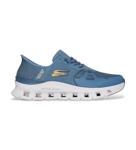 Skechers Slip-ins Glide-Step Pro, Chaussure Basse Homme, Slate, 44