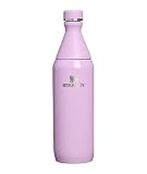 Stanley All Day Slim Bottle 20 oz | Twist On Lid with Leakproof Seal | Slim Design for Travel & Gym | Insulated Stainless Steel | BPA-Free | Soft Orchid Gloss