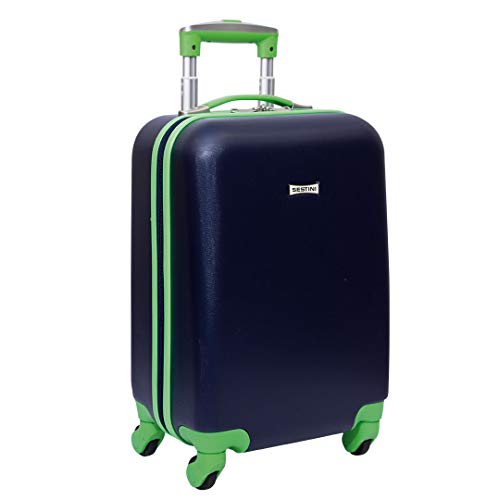 Malinha Escolar Colors Azul/Verde 360º Sestini