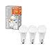 Produktbild LEDVANCE Smarte LED-Lampe mit WiFi Technologie, Sockel E27, Dimmbar, Lichtfarbe änderbar (2700-6500K), ersetzt Glühlampen mit 60 W, SMART+ WiFi Classic Tunable White, 3er-Pack