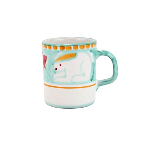 Taza cerámica Vietri Campagna Coniglio 12 oz miniatura 1
