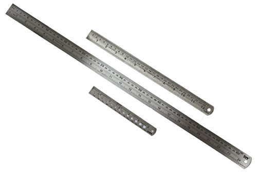 ToolUSA Premium Set | Stainless Steel Precision Rulers | 6