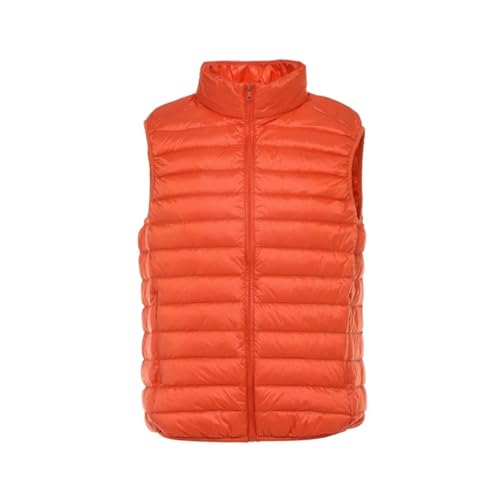 Men's Waistcoat Light Down Vest Men Lightweight Waterproof Sleeveless White Duck Down Slim Gilet2