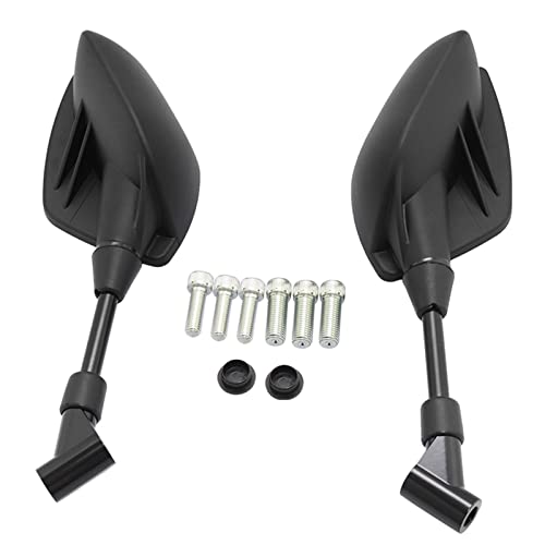 Espejos retrovisores laterales para motocicleta compatibles con carenados Yamaha YZF R3 y NMAX