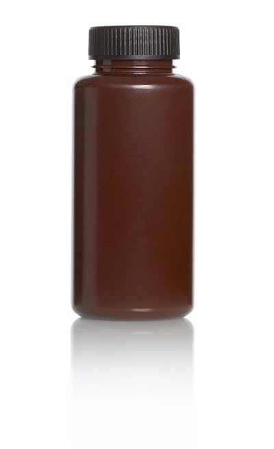 RS PRO Hochdichtes Polyethylen Laborflasche 500ml, Ø 75 mm Vorratsflasche Weithalsig, Packung a 10 Stück