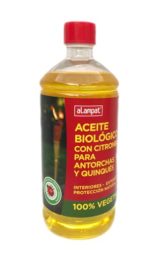 ACEITE PARA ANTORCHAS BIOLOGICO CITRONELA 750ML