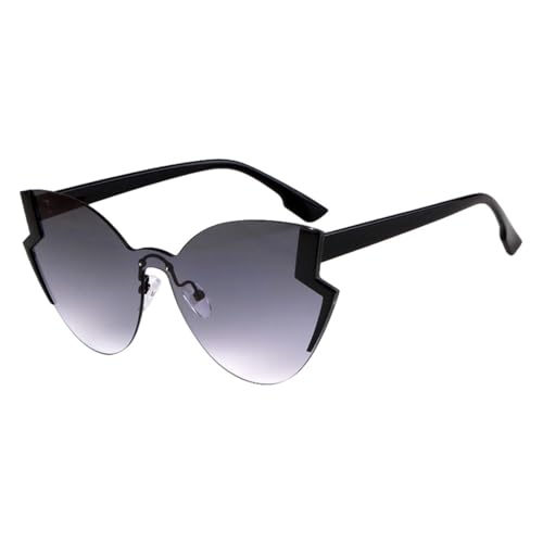Lunettes de soleil œil de chat sans bords MUTYNE vintage dégradées pour l'été
