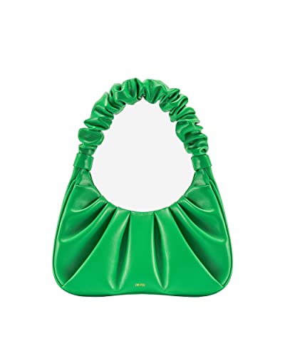 JW PEI Womens Gabbi Ruched Hobo Handbag - Grass Green