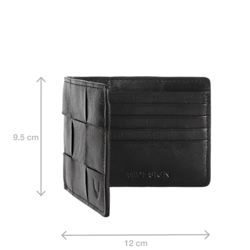 Image of Hidesign La Plata W5 Mens Bi-Fold Wallet - Black - S