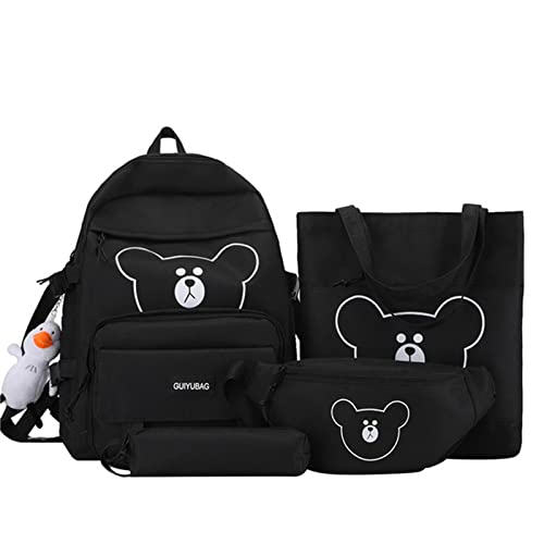 Sacs scolaires filles 5 en 1 pour ranger facilement cahiers et fournitures