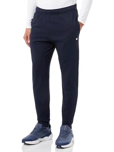Champion Legacy Authentic Pants PRO Jersey C-Logo Rib Cuff Pantaloni da Tuta, Blu Marino, XXL Uomo
