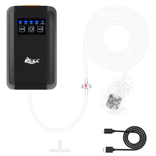 AQQA Rechargeable Battery Backup Air Pump