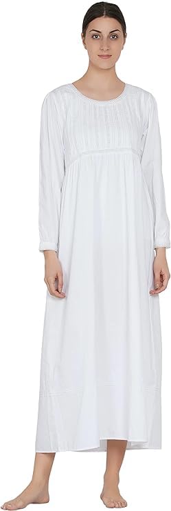 Chemise de nuit en coton Nightingales : finie la transpiration nocturne pour femme