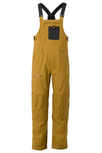 Flylow Men's Baker Bib Waterproof Breathable Ski & Snowboard Pants - Bigfoot - Large