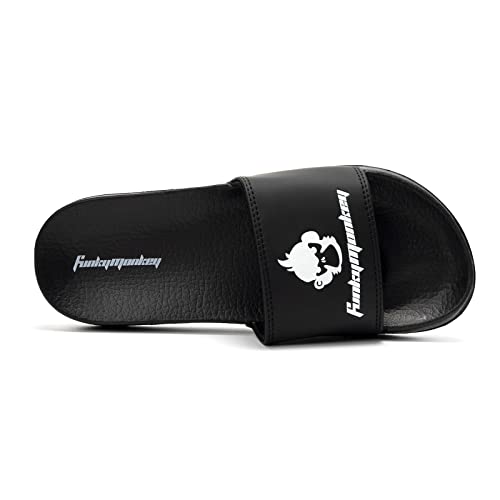 FUNKYMONKEY Slides for Men, Indoor & Outdoor Comfort Casual Sandals2