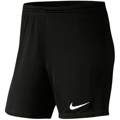 NIKE Womens Dri-Fit Park 3 Pants in Black/White Cover
