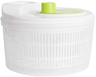 Plastic Large Salad Spinner Leaf Dryer Lettuce Veg Drainer Dressing HERB Water