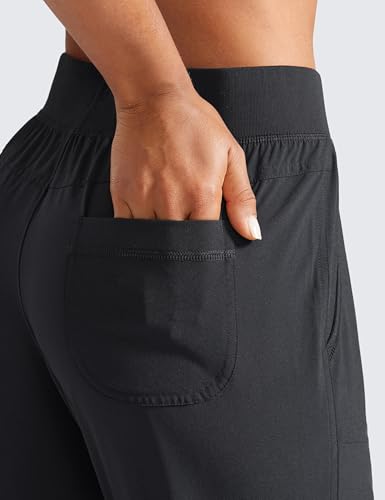 CRZ YOGA Women's Lightweight Workout Joggers 27.5" - Travel Casual Outdoor Running Athletic Track Hiking Pants with Pockets4