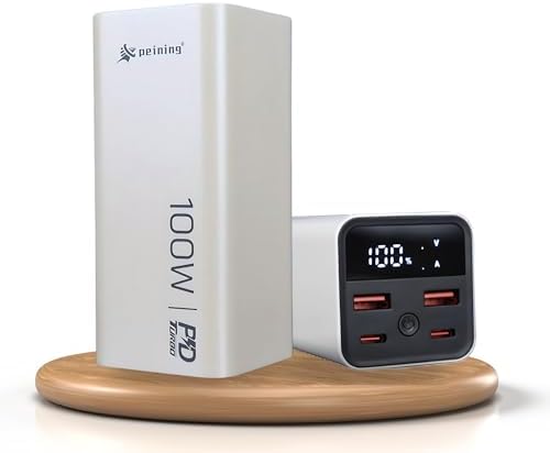 Carregador Portátil Power Bank Premium Turbo de 100w com 20000mah...