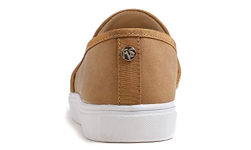 Image of FEVERSOLE Women's Casual Slip On Sneaker Comfort Quilted Loafer Flats