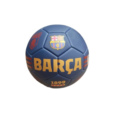 Balón Fútbol Club Barcelona Azul Grande Talla 5