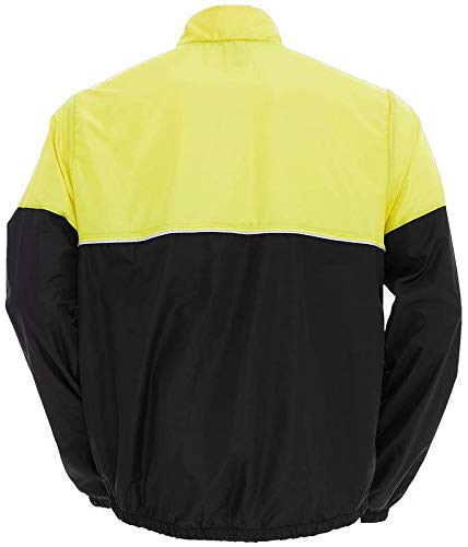 Jaqueta Corta Vento Masculina Márcio May Comfort Preta/Amarelo